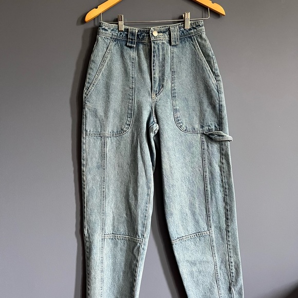 Alex Mill Phoebe pant in denim - Picture 2 of 7